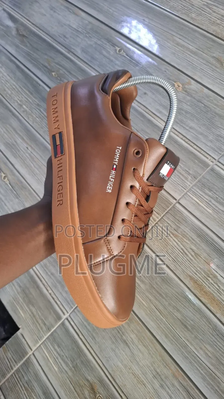 Tommy Hilfiger Quality Leather Casual Sneakers