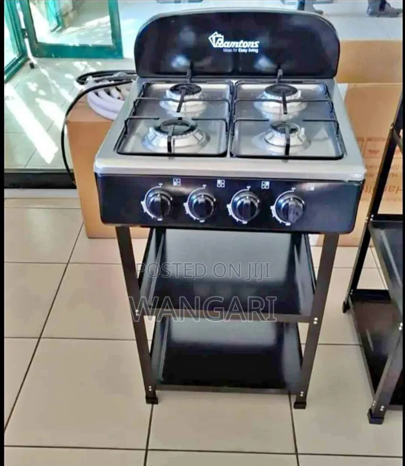 Brand New Ramton Full Gas Cooker With Shelf