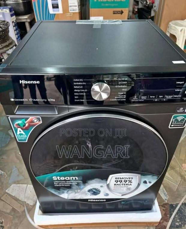 Hisense 12kg Washing Machine Wash and Spin - main view