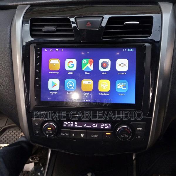 Nissan Teana 2013-2015 Fitted With 10 Inch Android Radio and Frame