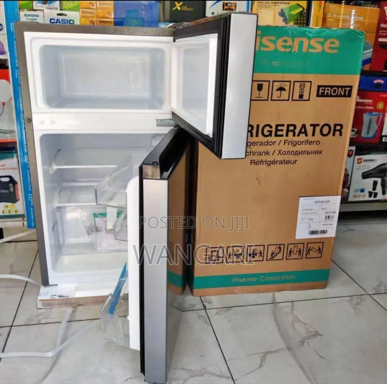 Hisense Brand New 91 Litres Double Door Fridge
