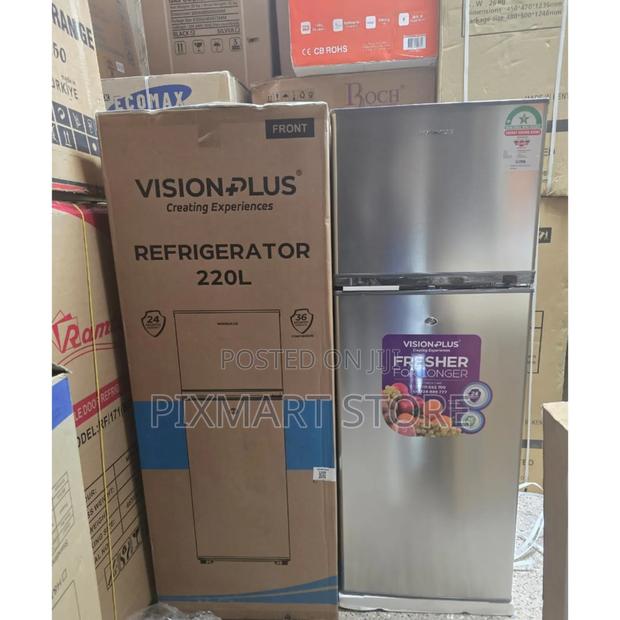 Vision 220 L Double Door Refrigerator – Energy Efficient Cooling - main view