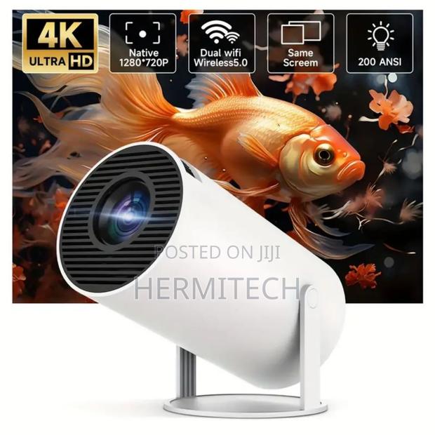 Ultra Hd Projector With a Display Size of 130 Inches