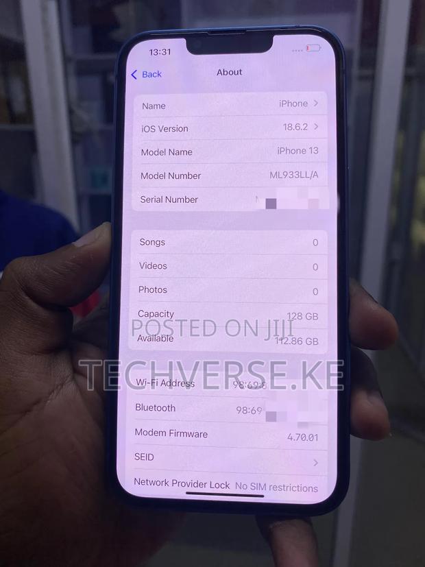 Apple iPhone 13 128 GB Blue - thumbnail 2