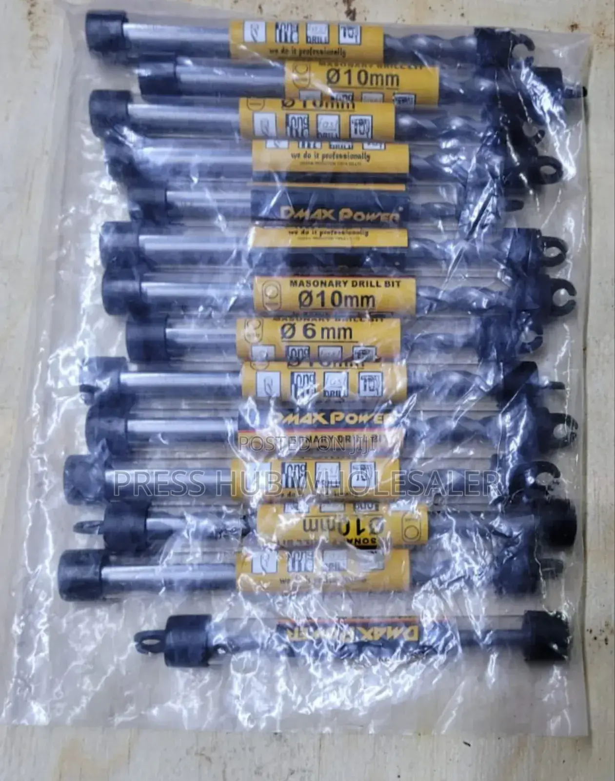 Power Masonry Drill Bits.