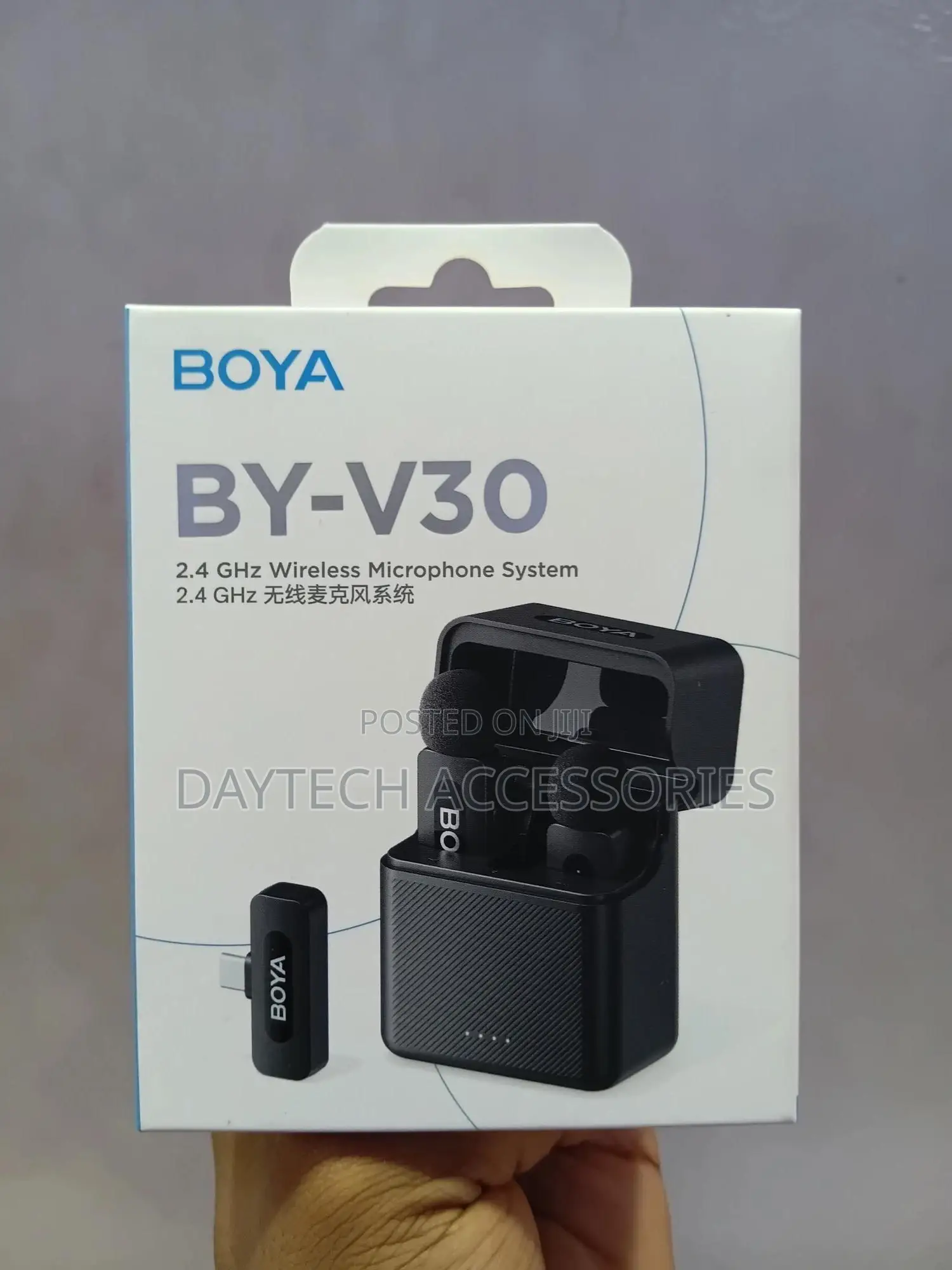 Boya by-V30 2-Person Wireless Microphone System With Usb-C Connector