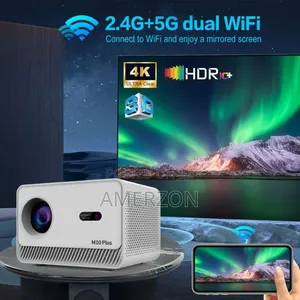 High Clear Projector With Dual Wifi an Bluetooth