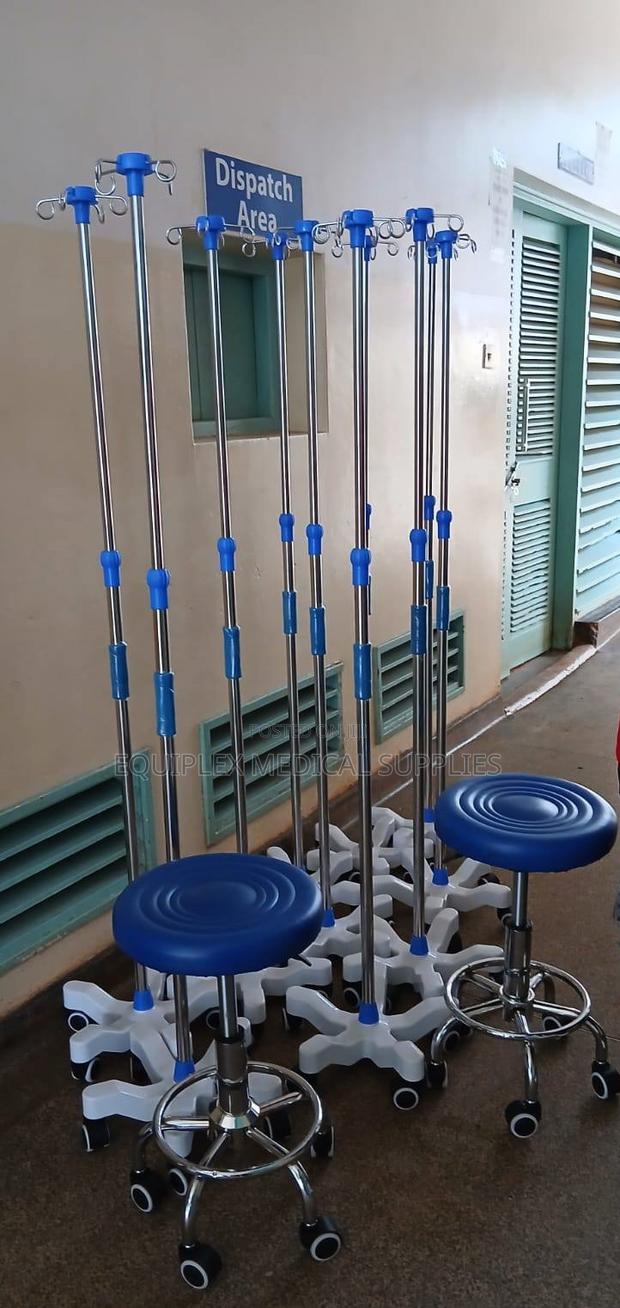 Medical Grade Drip Stand / Iv Stand - thumbnail 3