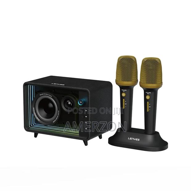 Lenyes S862 Portable Wireless Speaker | Microphone Karaoke |