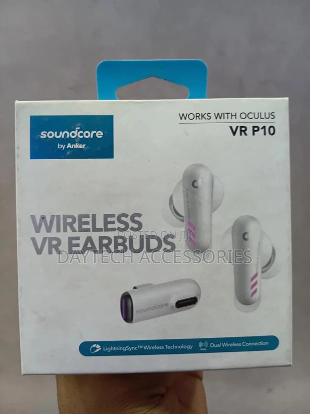 Anker Soundcore Vr P10 Bluetooth Rf Wireless Earbuds - White - main view