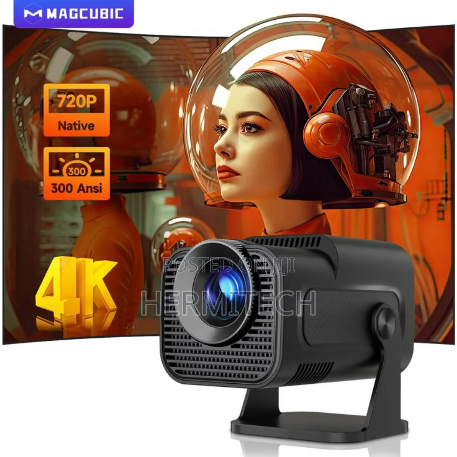 Light Weight Portable Projector Hy 320 Available in Stock