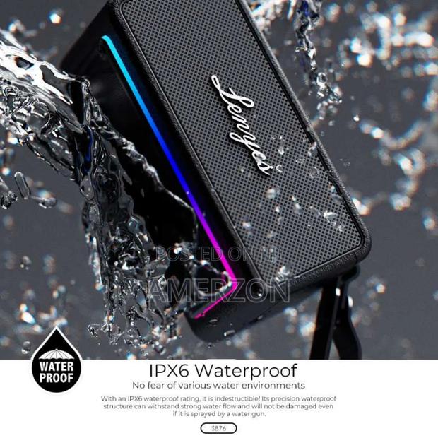 Lenyes S876 Bluetooth Speaker | 90w Powerful Sound - thumbnail 4