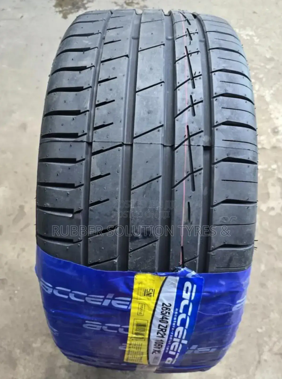 265/40r21 Accelera Tires 105y X/L [Made In Indonesia]