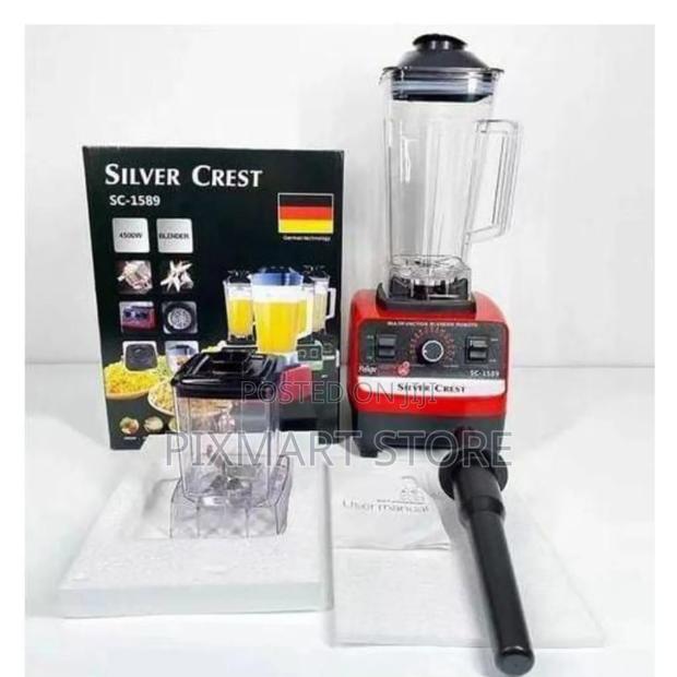 Silver Crest 2-in-1 Heavy Duty Commercial Blender