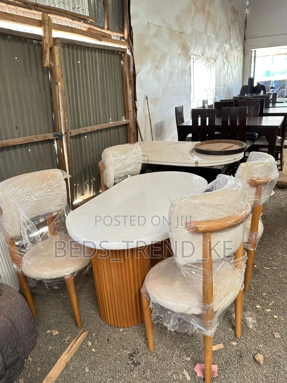 Gentle 4 Seater Dining Set