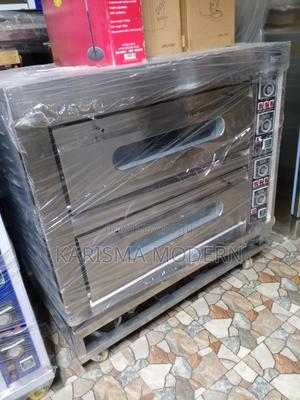 Two Deck Oven With Four Baking Trays - main view