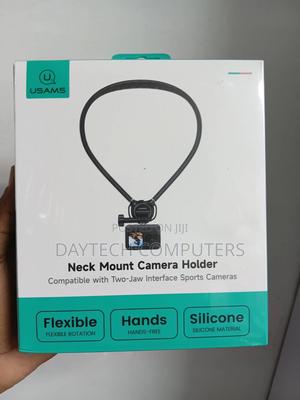 Usams Neck Mount Camera Holder for Hands-Free Pov Recording.