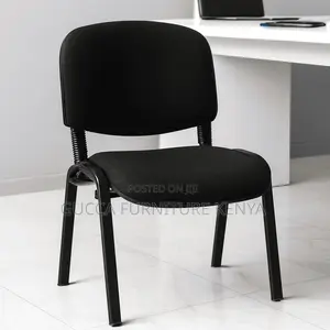 Armless Fabric Tosca Office Visitor's Chair