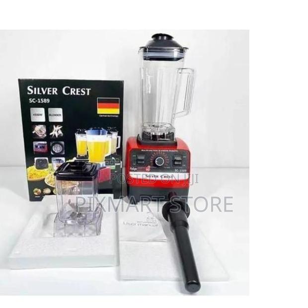 Silver Crest Commercial 2-in-1 High Power Blender - main view