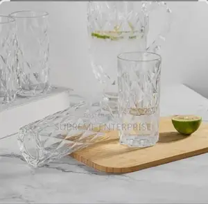 Clear Water Glass