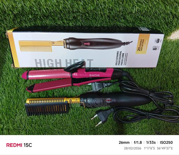 Electric Hot Comb 2 in 1