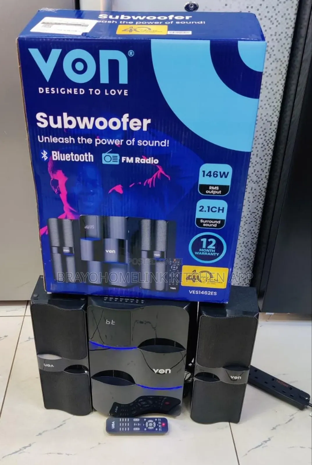 Subwoofer 2.1 148w