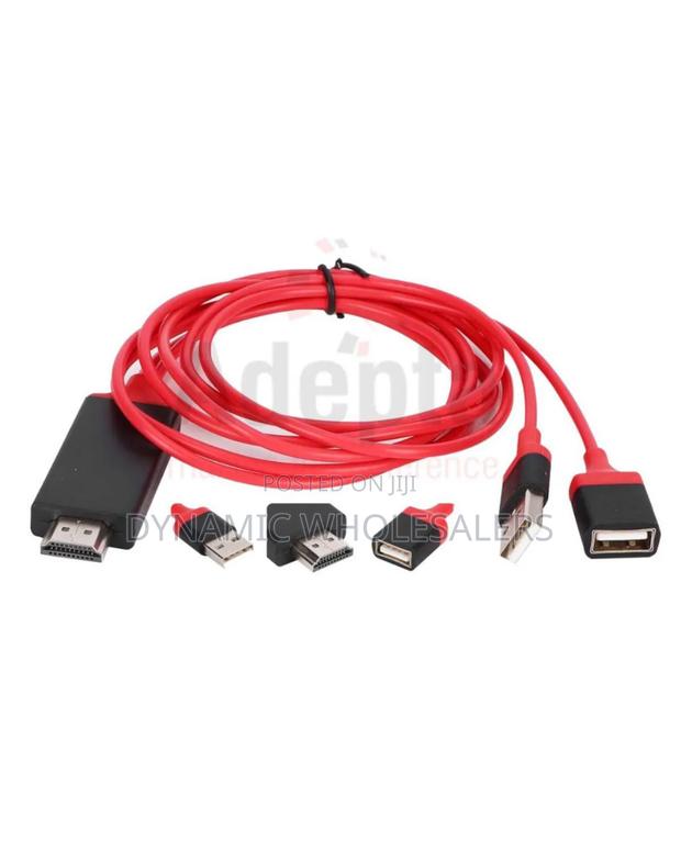 Mobile Phone to Tv Av Adapter Cable - main view