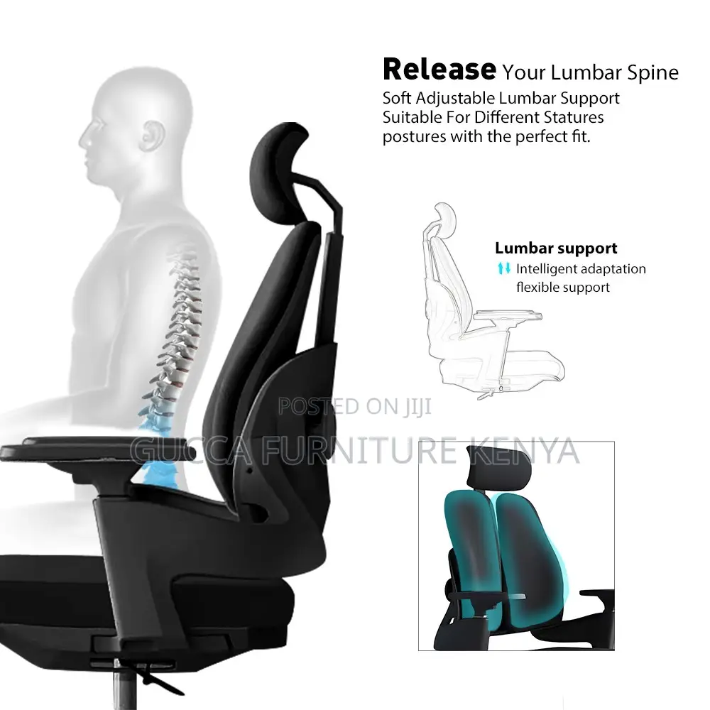 Orthopedic High-back Ergonomic Desk Chair