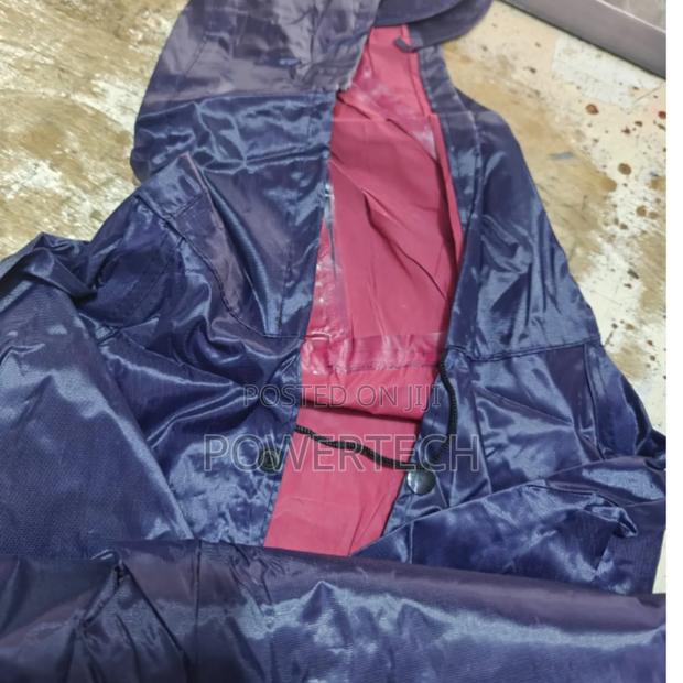 Rain Coat With Lining And Reflective Strip