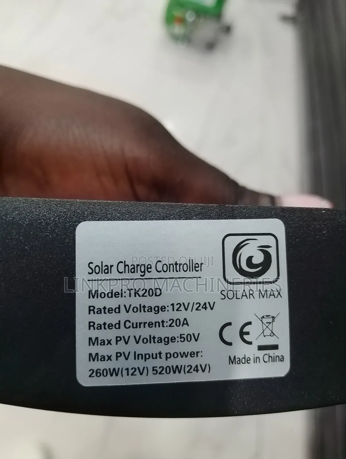 20a Solarmax Charge Controller