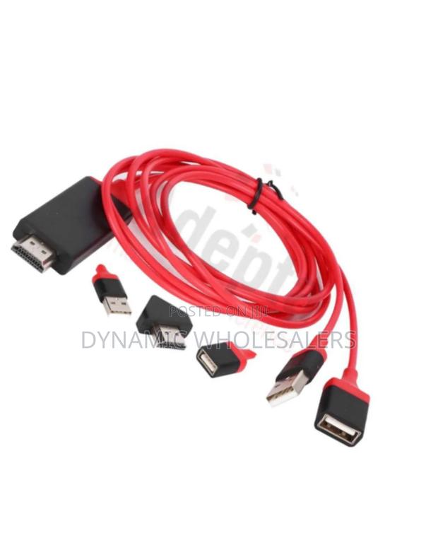 Mobile Phone to Tv Av Adapter Cable - thumbnail 3