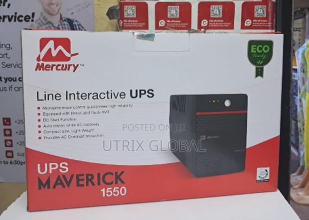 Mercury 1550va Ups Continuous Power Supply Backup - main view