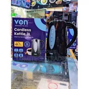 Von Cordless Kettle 3 Litres