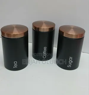Sugar, Tea, Coffee Canisters Available