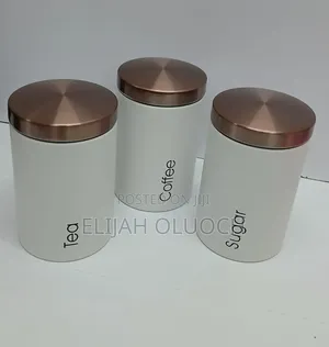 Sugar, Tea, Coffee Canisters Available