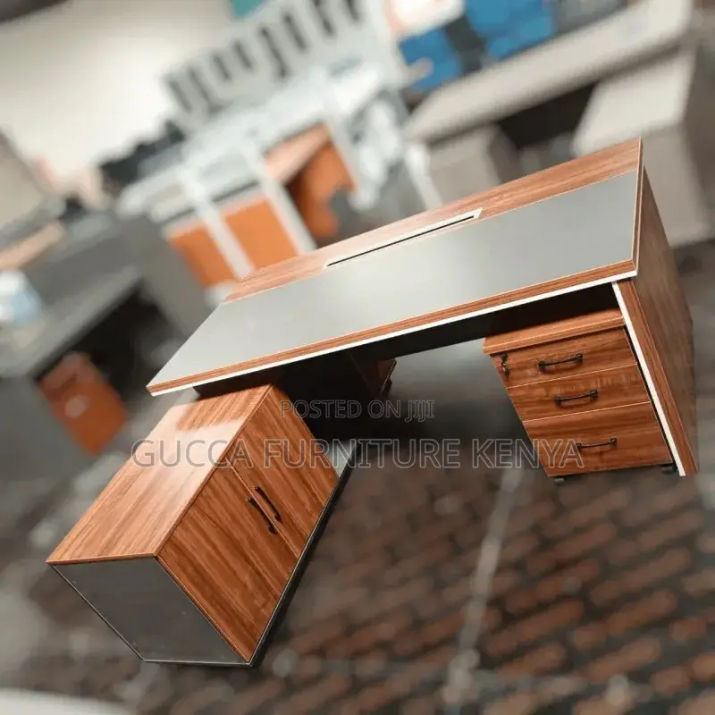 2-meters Executive L-shaped Office Boss Table