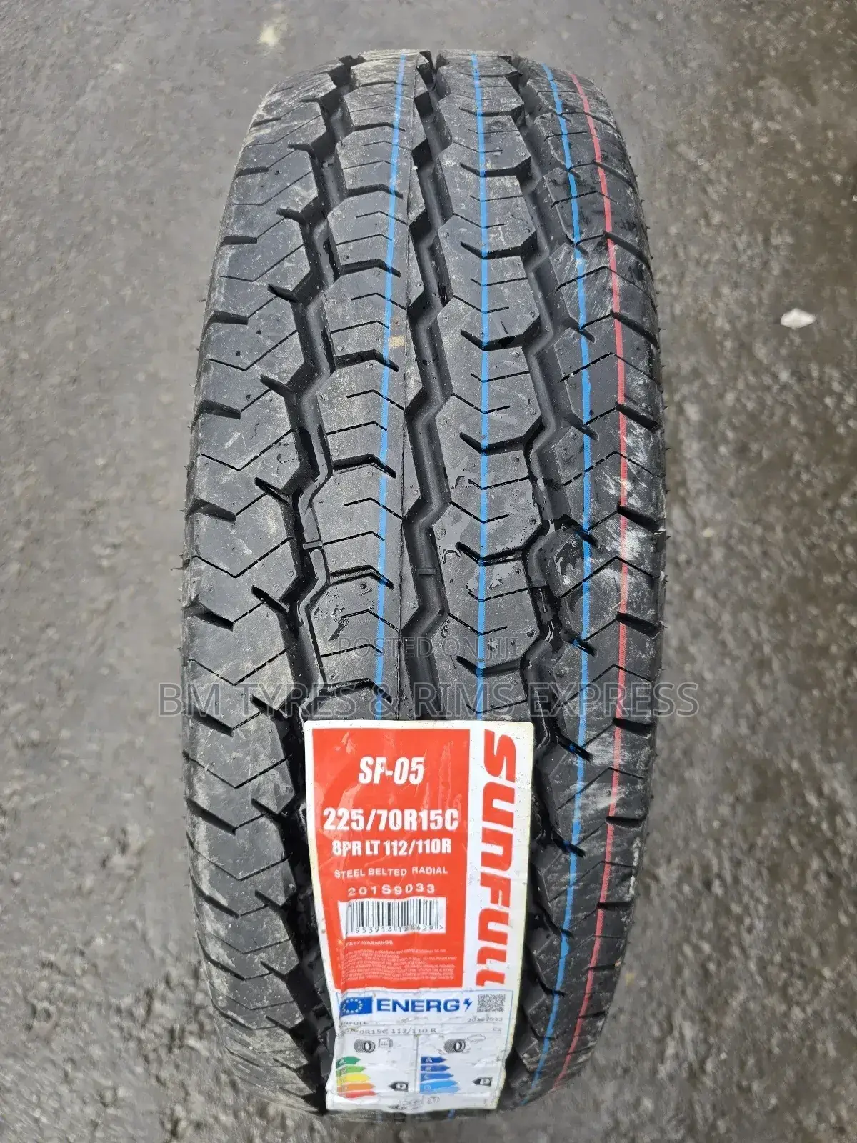 225 /70 R15 Sunfull Tyres (Commercial)