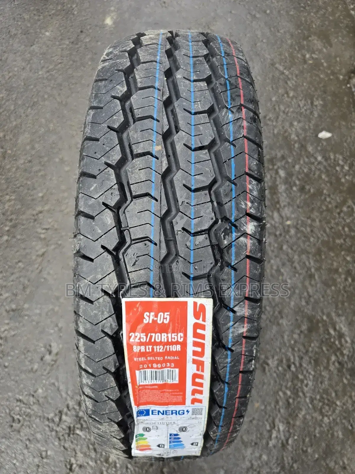 225 /70 R15 Sunfull Tyres (Commercial)