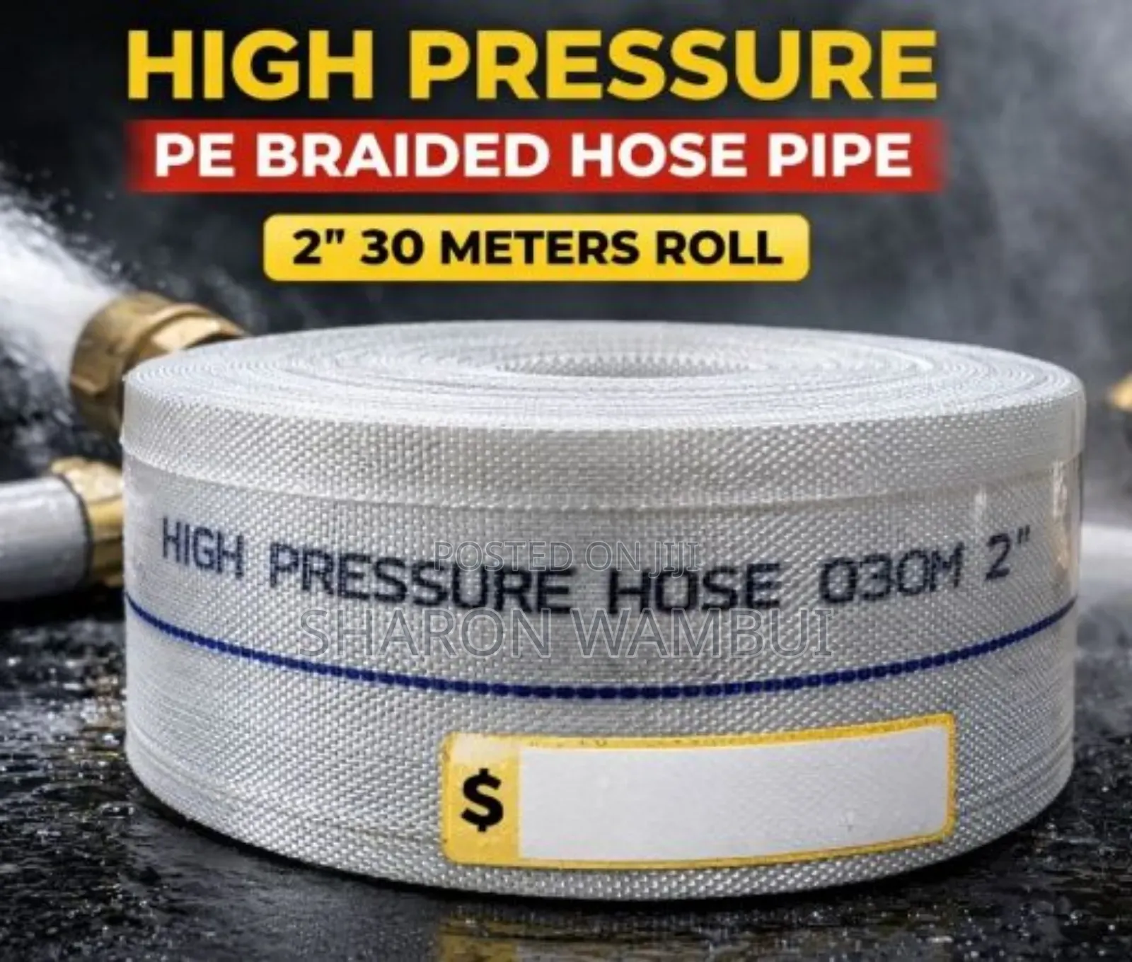 High Pressure 2 Inch 30m Braided Hose Pipe/2inch, 30m Braided Pipe