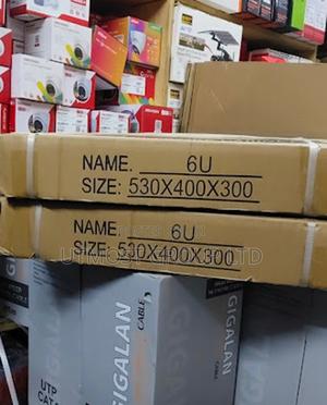 6u Server and Switch Rack 530x400x300 Wall Mount - thumbnail 2