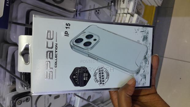 Nissa Space Collection Hard Clear Cover for iPhone 15 - main view