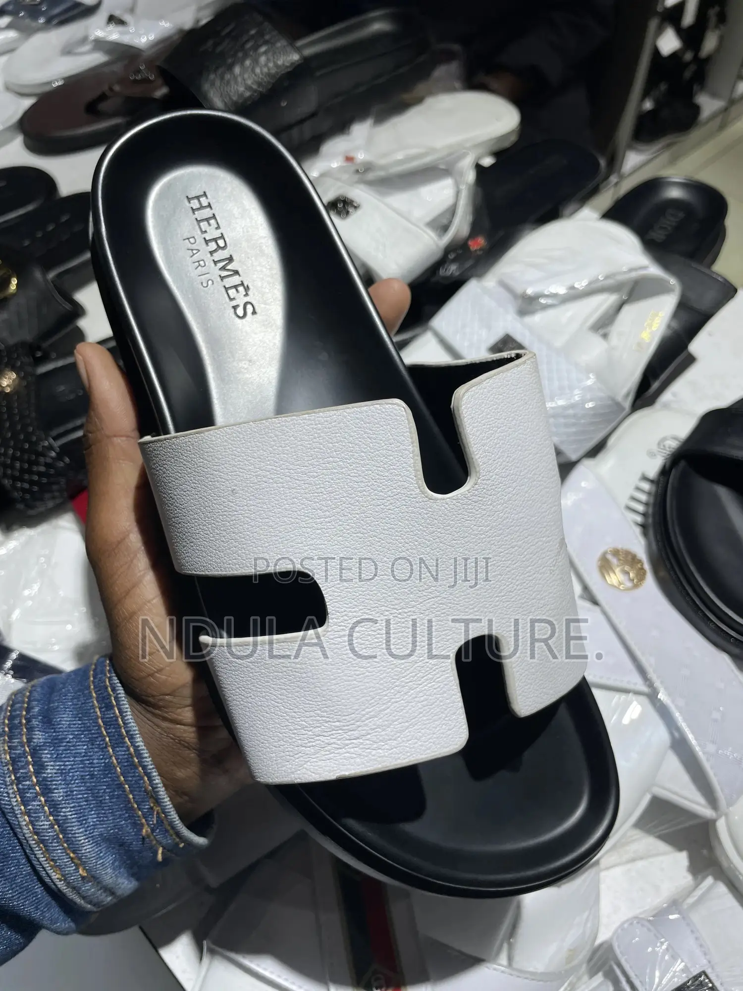 Hermes Oran Sandals (Leather N Soft Sole)