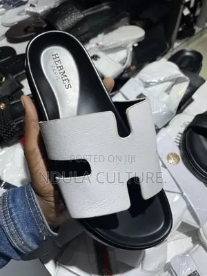 Hermes Oran Sandals (Leather N Soft Sole)