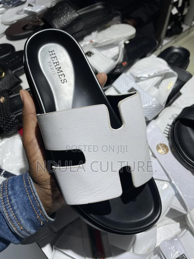 Hermes Oran Sandals (Leather N Soft Sole) - thumbnail 3