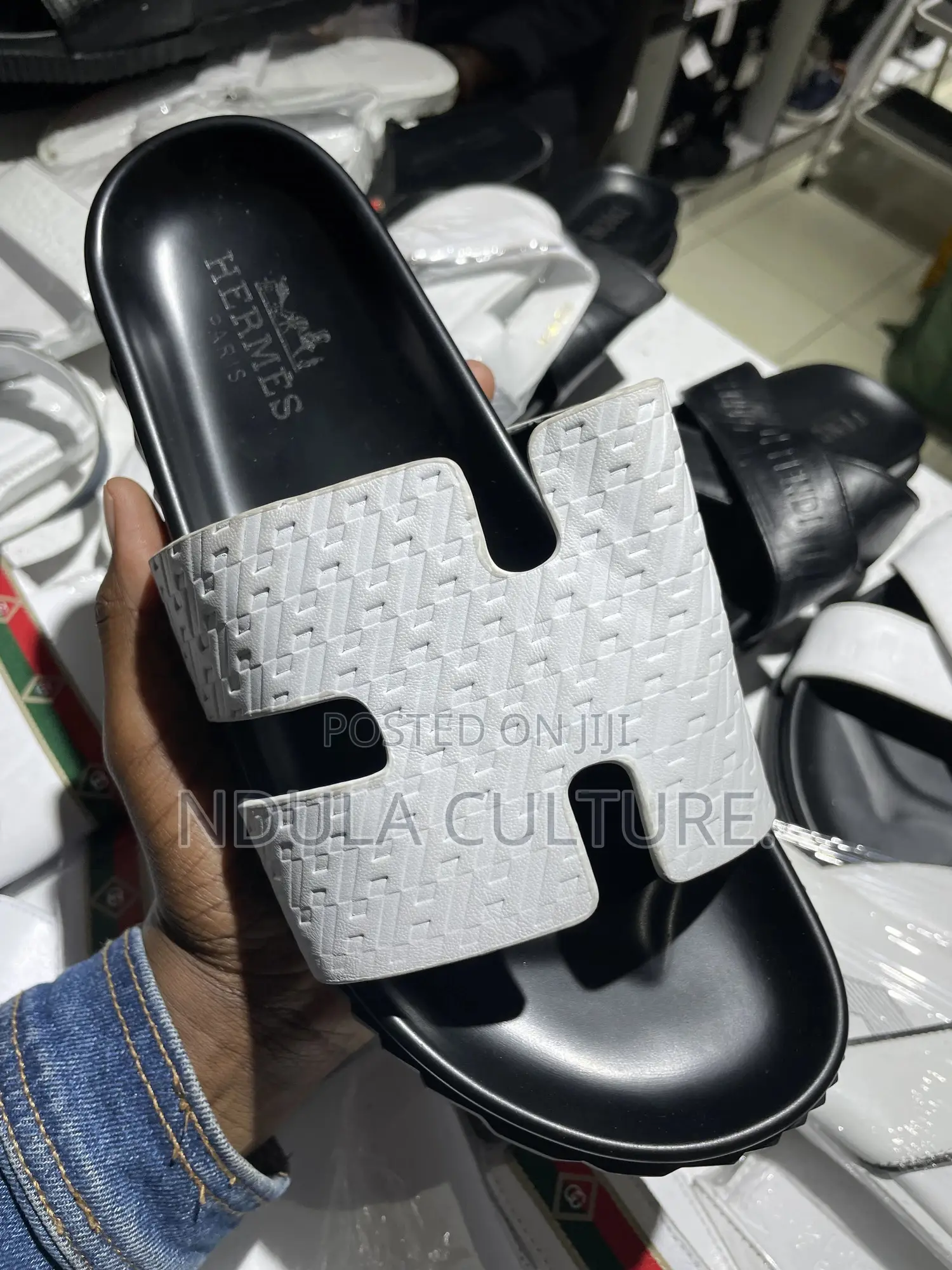 Hermes Oran Sandals (Leather N Soft Sole)