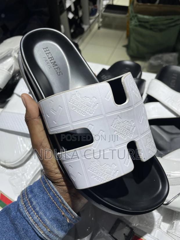 Hermes Oran Sandals (Leather N Soft Sole) - thumbnail 8