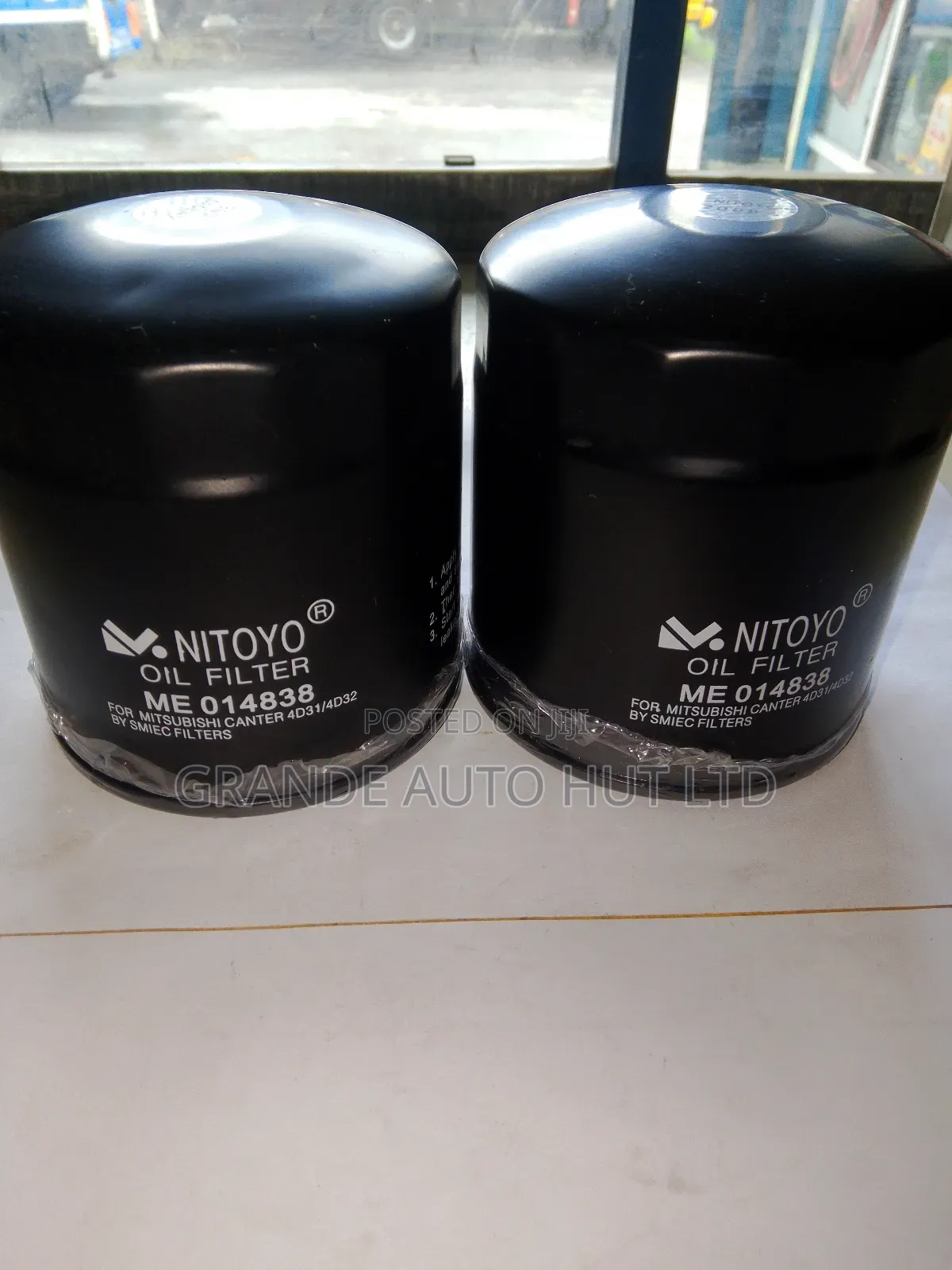 Oil Filter for Mitsubishi Canter 4d30/32 (Nitoyo Brand)