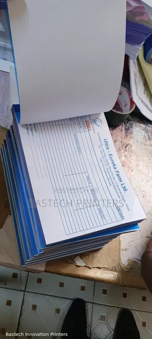 Customized Receipt Books in Bulk