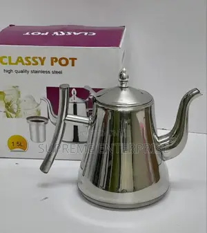 Silver Coffee Kettle 2l