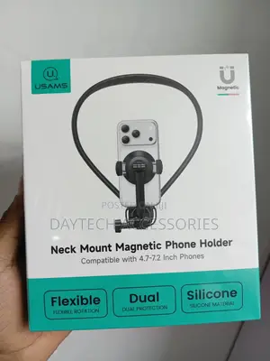 Usams Magnetic Neck Phone Holder for Recording Hands Free Pov.